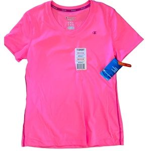 NWT hot pink Champions top SZ:M
